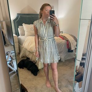 Derek Lam Cora striped dress